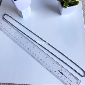 Stainless steel cube chain